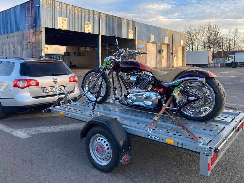 Transport Motociclete Atv Quad Can-Am 3 roti Skijet etc  Tractare Moto