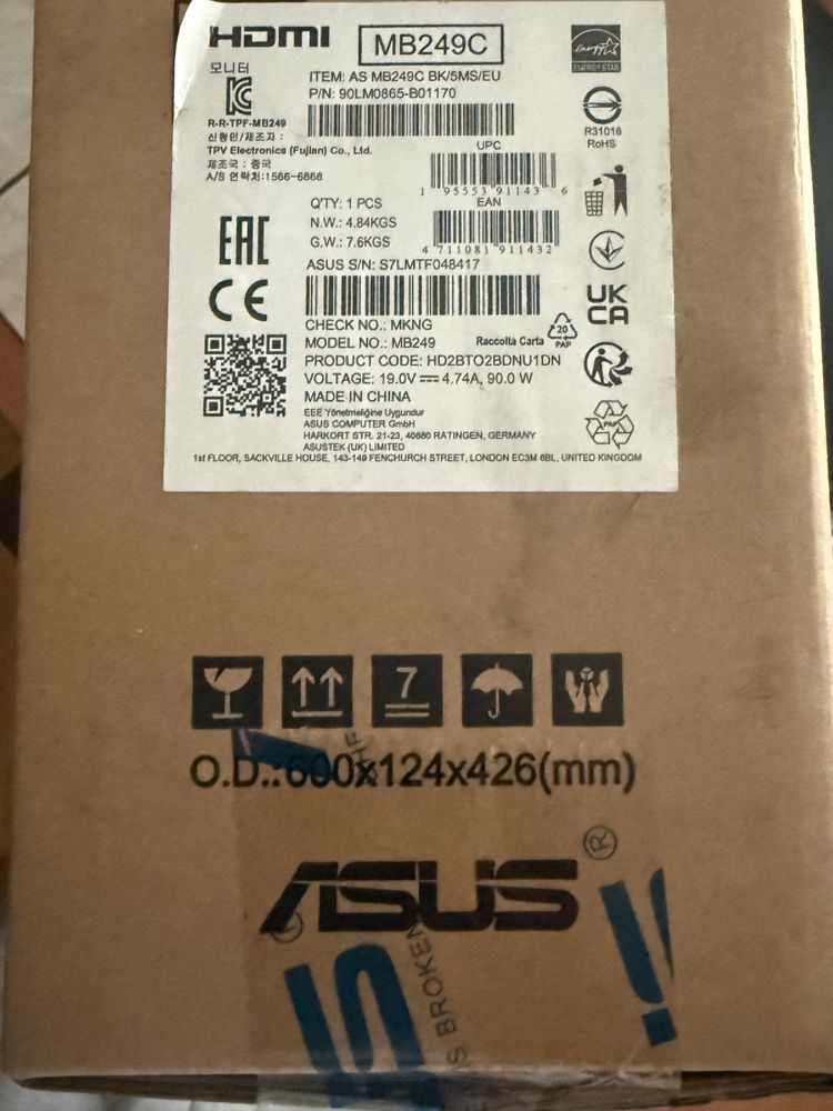 Monitor ASUS ZenScreen