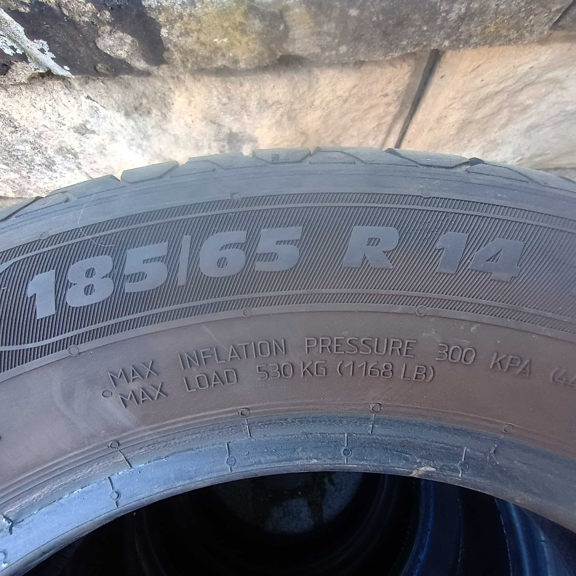 4 бр. летни гуми Point S 185/ 65 R 14 закупени нови, ползвани 3 месеца