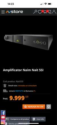 Naim Nait 5si schimb audio amplificator
