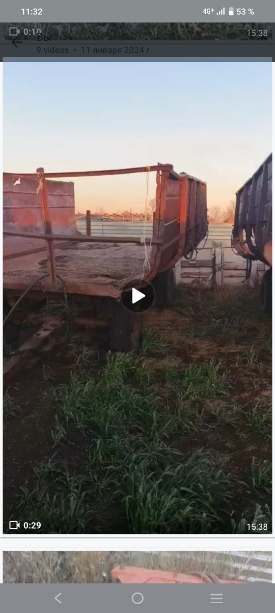 Продам телегу сеновозку