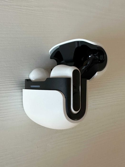 Set 2x Căști wireless ThetaPro — 30h autonomie, 2 microfoane, gri/alb