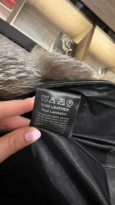 Haina din blana naturala