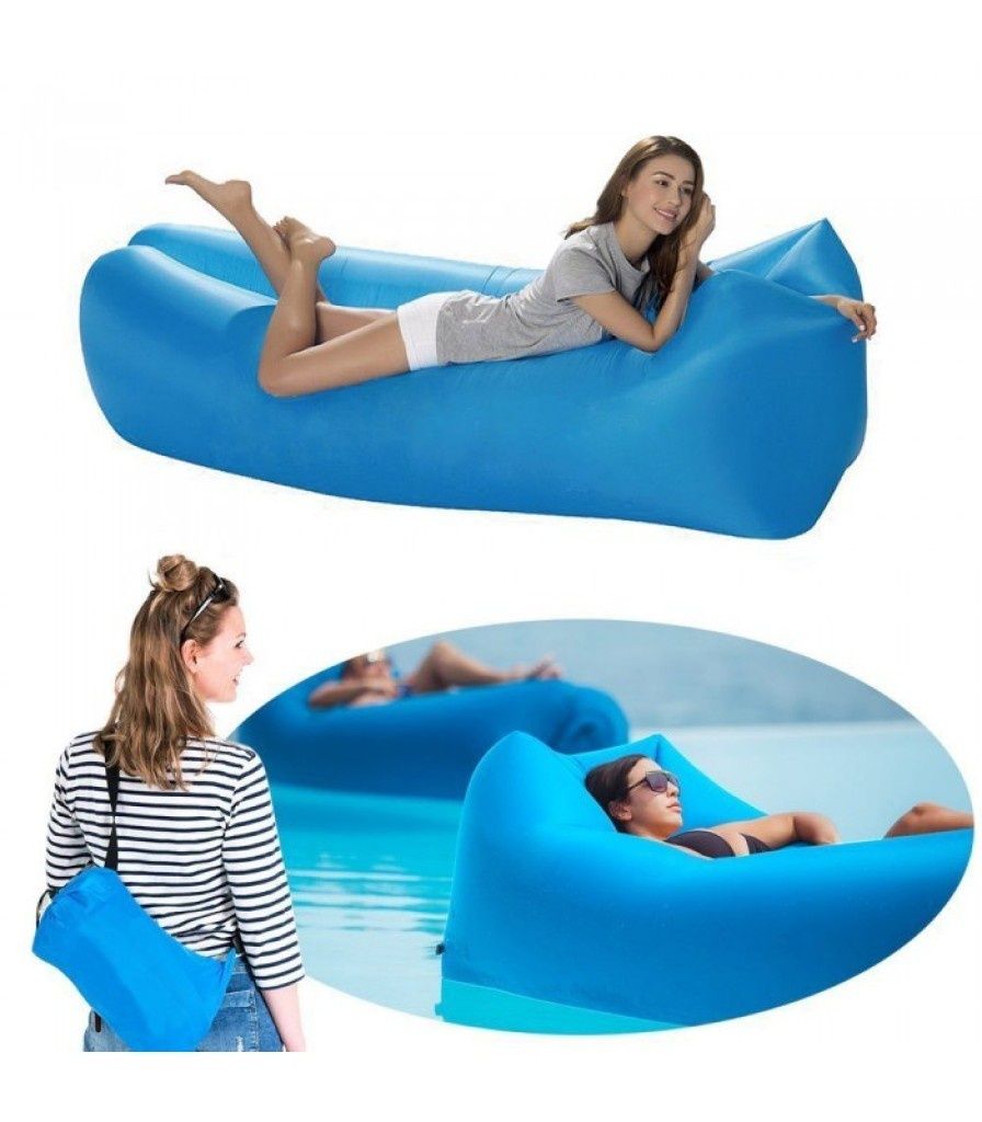 Самонадуващо се легло подходящо за планина и море Lazy Bag / Размери: