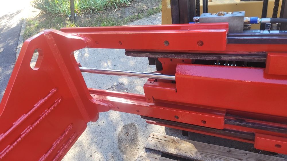 Cleste hidraulic stivuitor baloti deseuri reciclabile clamp presa