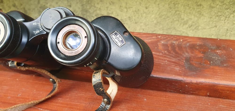 Binoclu foarte vechi Ross London Solaross cu toc 9 x 35