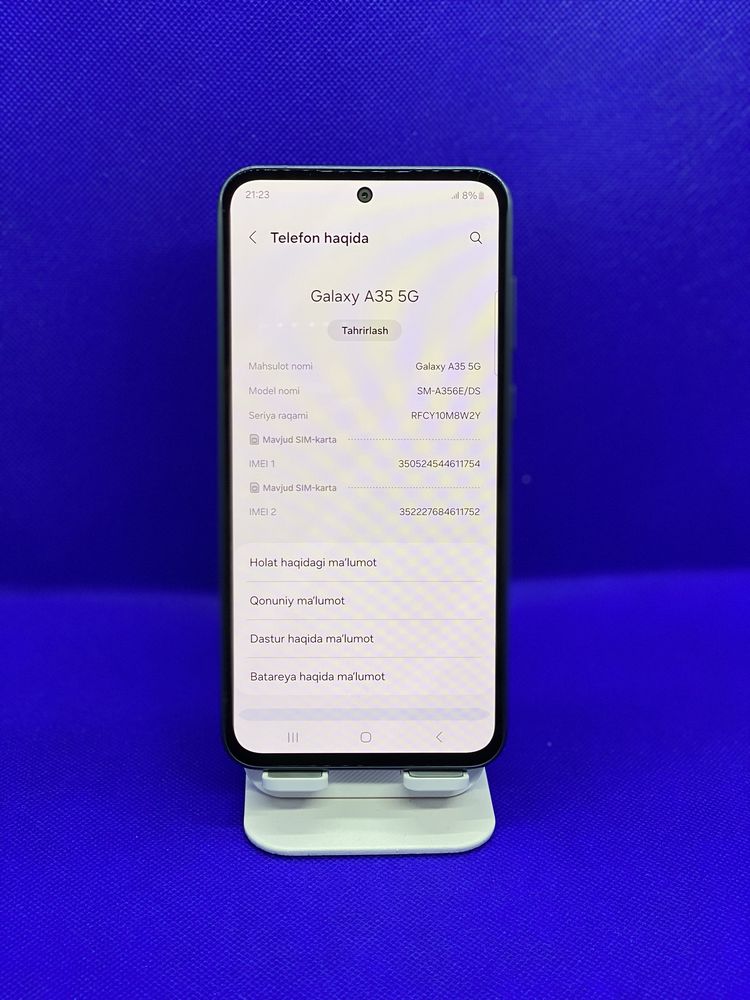 Samsung Galaxy A35 ideaal
