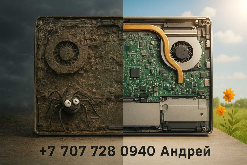 Установка Windows. Ремонт компьютеров и ноутбуков в Алматы