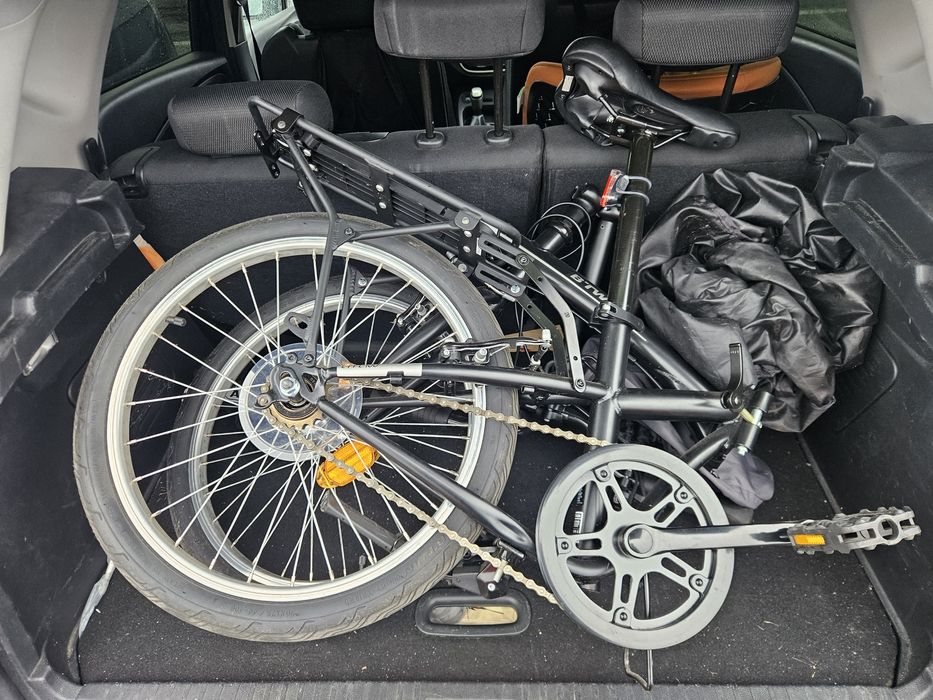 Vand Bicicletă pliabilă BTWIN Fold 100 – culoare Negru