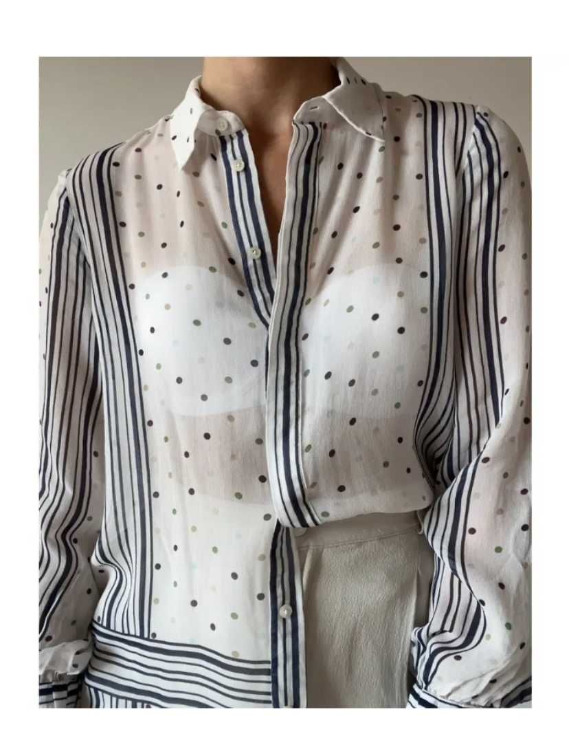 Риза с десен точки Massimo Dutti, размер 40