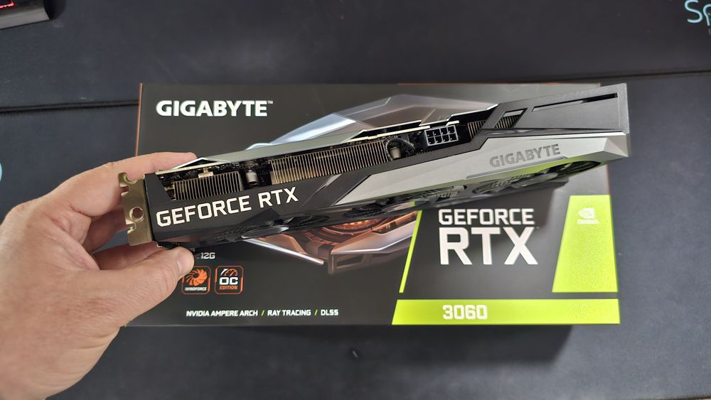 Placa Video Gigabyte GeForce RTX 3060 GAMING OC 12G
