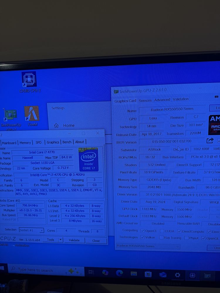 Unitate pc omen i7 gaming calculator amd rx