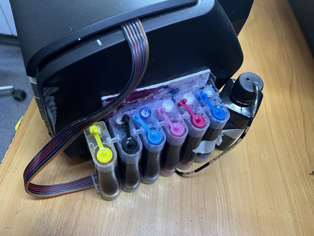 Продается epson 1410 A3 цветной принтер