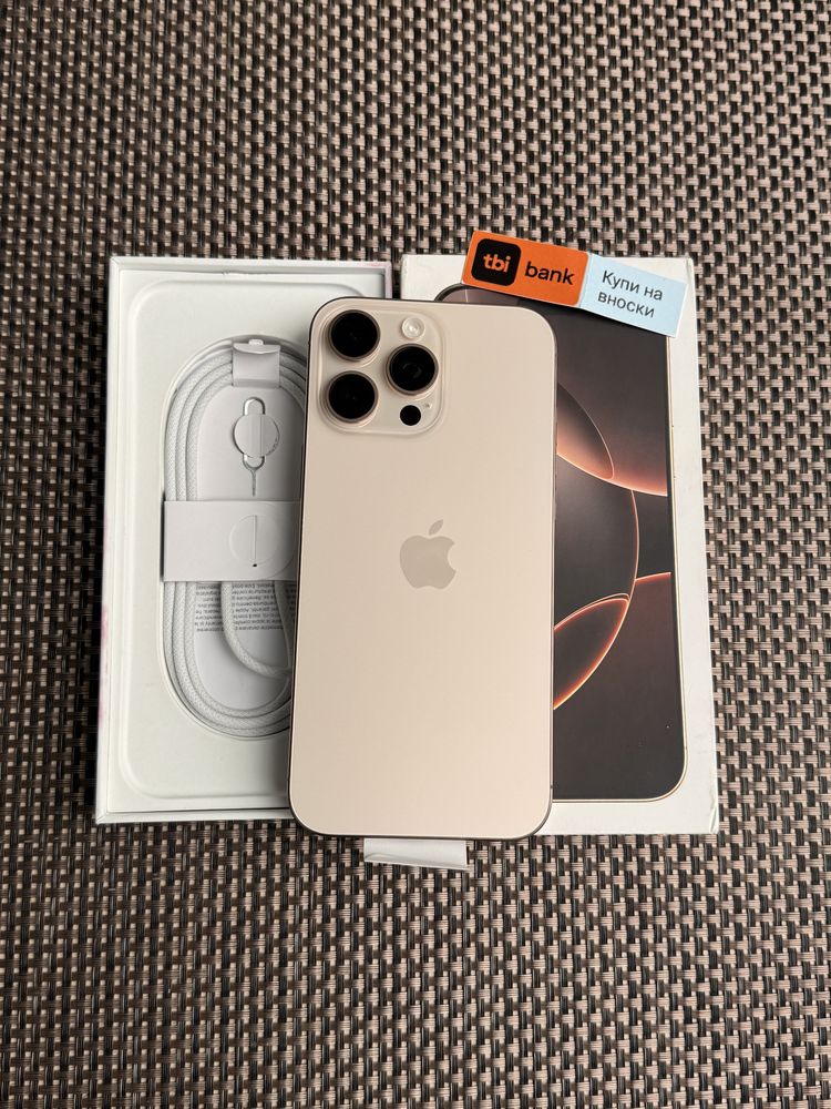 512•ЛИЗИНГ 85лв/м iPhone 16 pro max айфон DESERT 16 макс
