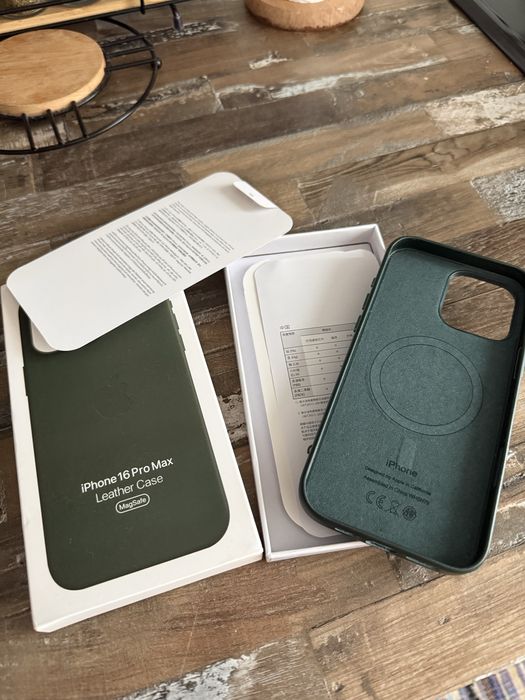 Husa piele iohone 16 pro max