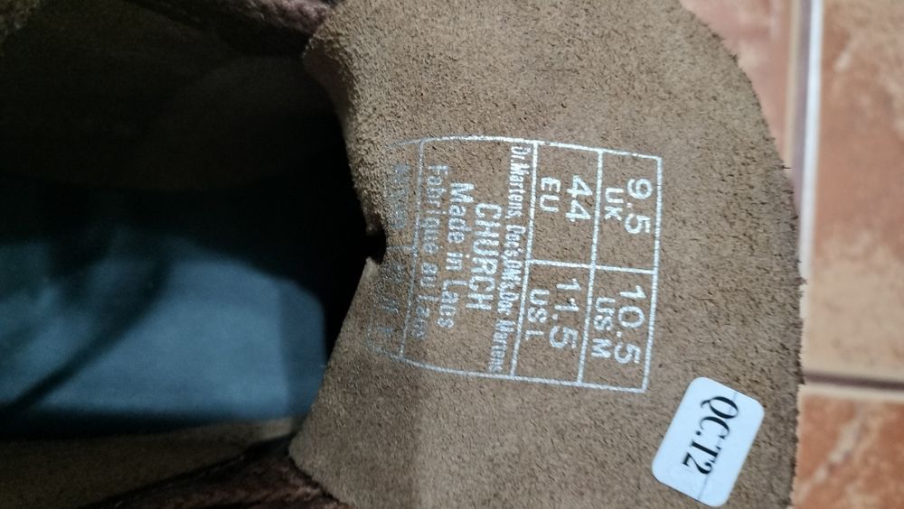 Ghete Dr.Martens piele naturală Nr.44