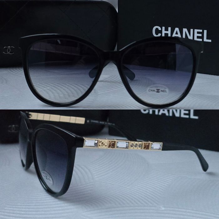 Дамски слънчеви очила котка с камъни