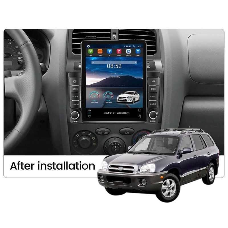 Navigatie Hyundai Santa Fe 2000-2012,Tesla, Android,2+32GB ROM,10inch