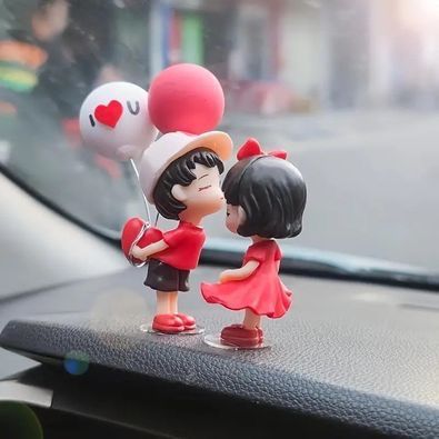 Set cuplu copii figurine rășină  Ziua Îndrăgostițiilor