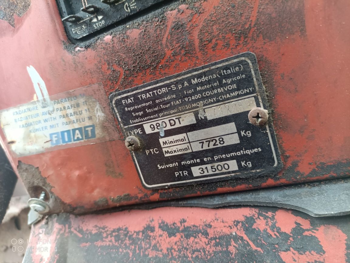 Vând Tractor Fiat Agri 980 DT