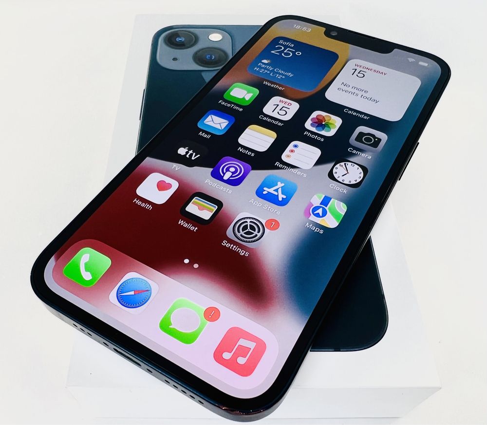 Apple iPhone 13 mini 128GB Midnight Отличен! Гаранция!