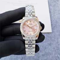 Дамски часовник Rolex Oyster Datejust Pink с автоматичен механизъм