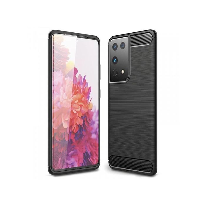 Husa pentru Samsung Galaxy S21 Ultra 5G G998  OEM  Carbon  Neagra