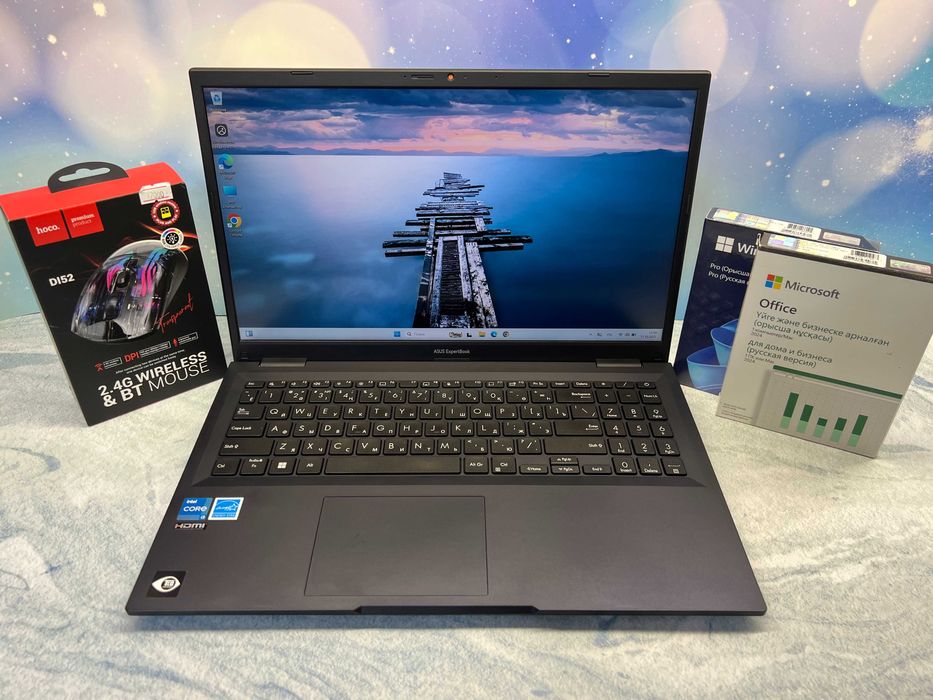 Ноутбук бизнес класса ASUS ExpertBook B15 /Core i5-1215U/8GB/256GB/UHD