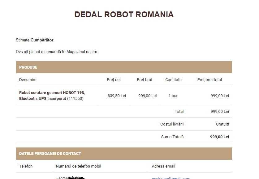 Robot curatare geamuri Hobot 198, Bluetooth, UPS incorporat