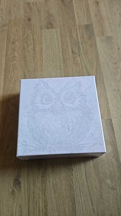 Pujeknm Комплект от 4 броя платно с рамка  за рисуване по номера