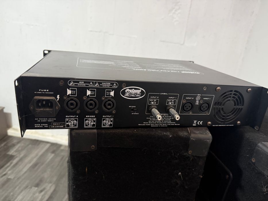Amplificator ProSound 800 și boxe Class-D 12”