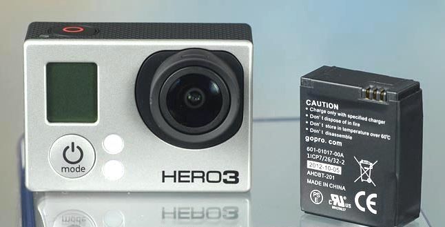 Литиево-йонна батерия за eкшън камера GoPro Hero 3/3+