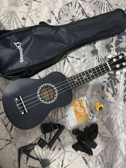 Укулеле концертная Levinson UTC-1 CONCERT PACK черный