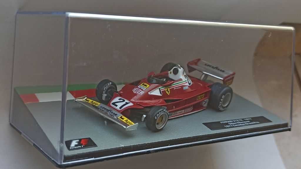 Macheta Ferrari 312 T2 Gilles Villeneuve Formula 1 1977 Altaya 1/43 F1