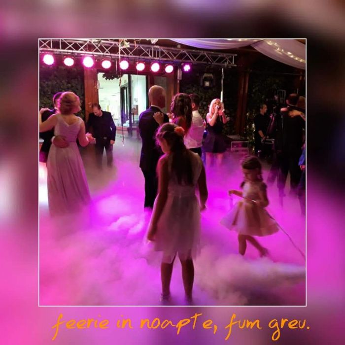 449 lei .Fum greu - Artificii / Duminica, 399 lei / gheata carbonica.