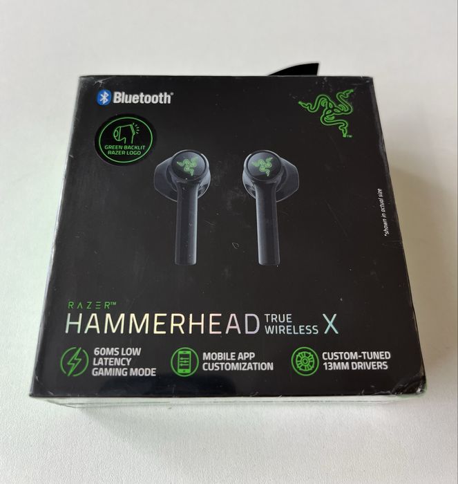 Безжични слушалки RAZER Hammerhead TrueWirelessX