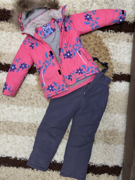 Зимний комбенизон на девочку