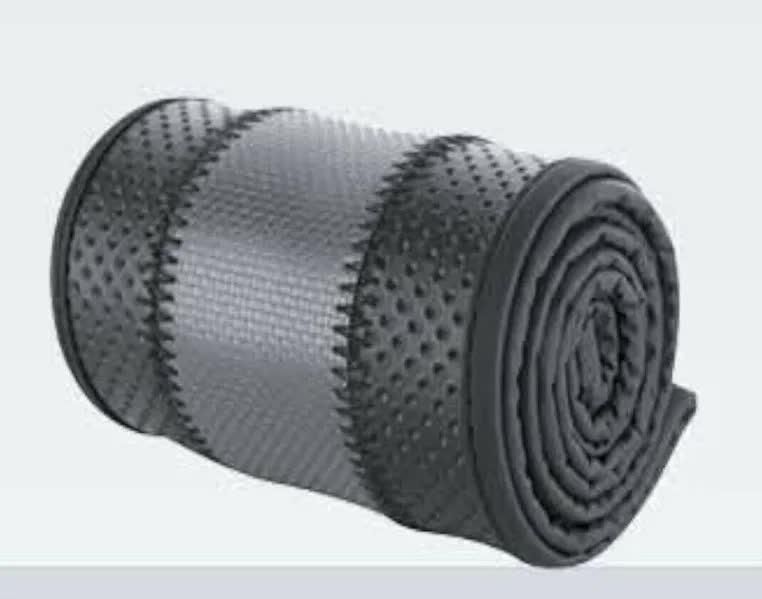 калъф за волан от еко кожа - универсален 37-38см - черно-сив ...