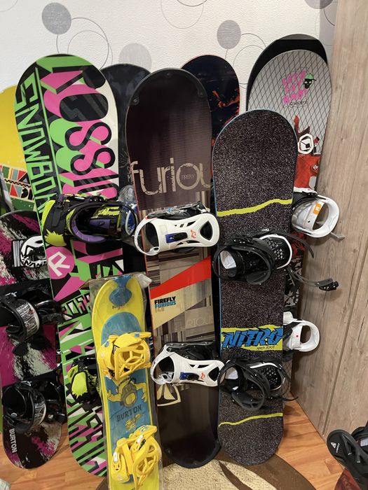 Placi snowboard copii sau adulti /legaturi boots