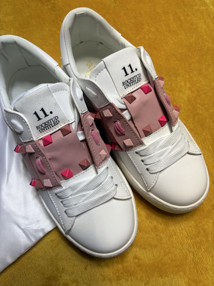 Pantofi Valentino 36 noi nepurtati alb roz