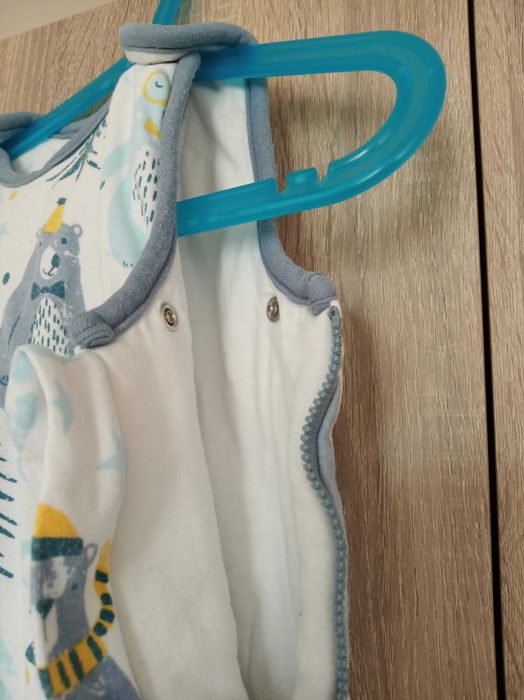 Зимно чувалче за сън тип торба с цип, момче, 2,5тог, 3-20месеца