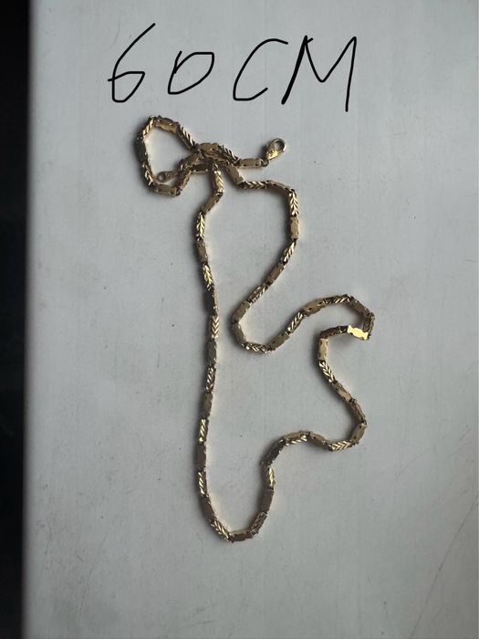 Oltin zanjir 750 Prova, 60cm, 12gram