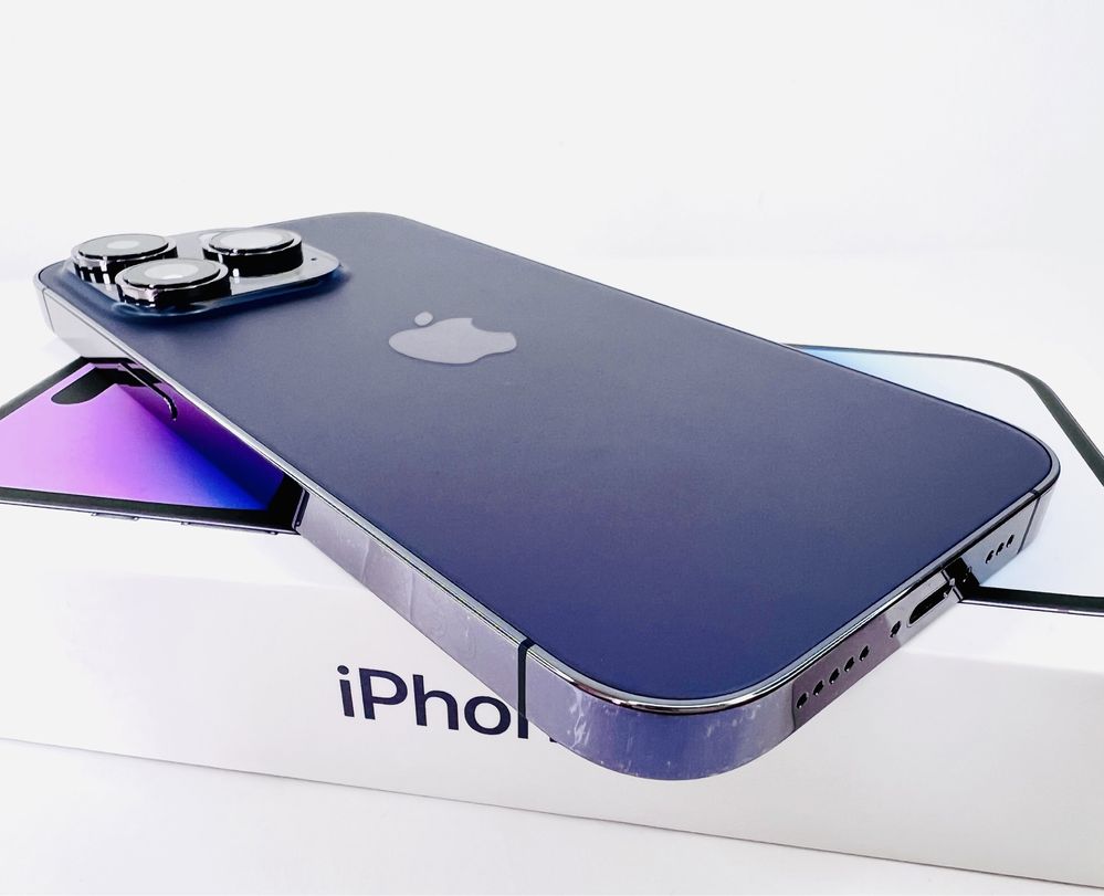 Apple iPhone 14 Pro Max 128GB Deep Purple Перфектен! Гаранция!