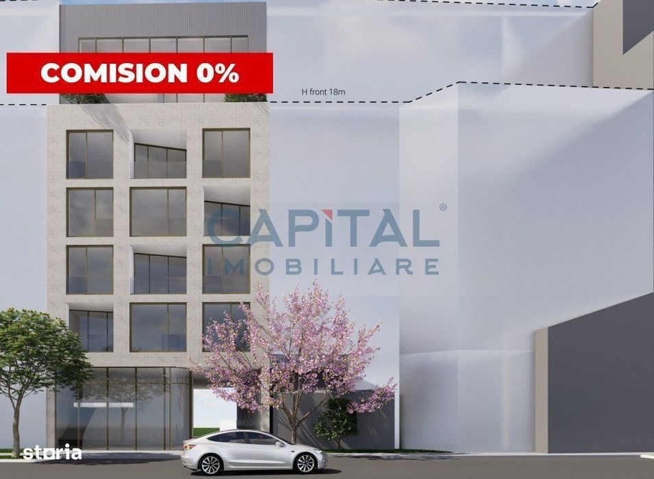 Comision 0%! Teren bloc, autorizat, Semicentral