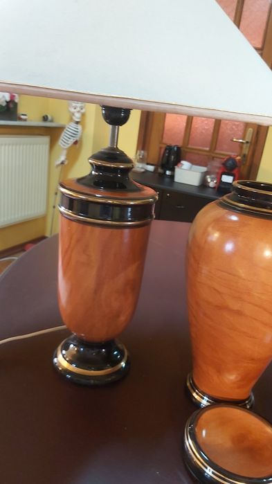 Set 2 veioze, 2 scrumiere, 1 vaza