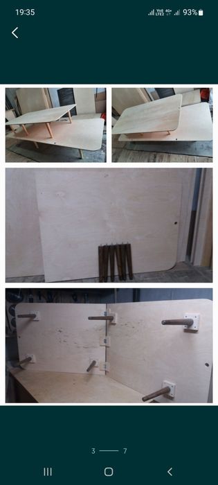 Казахские складные столы.