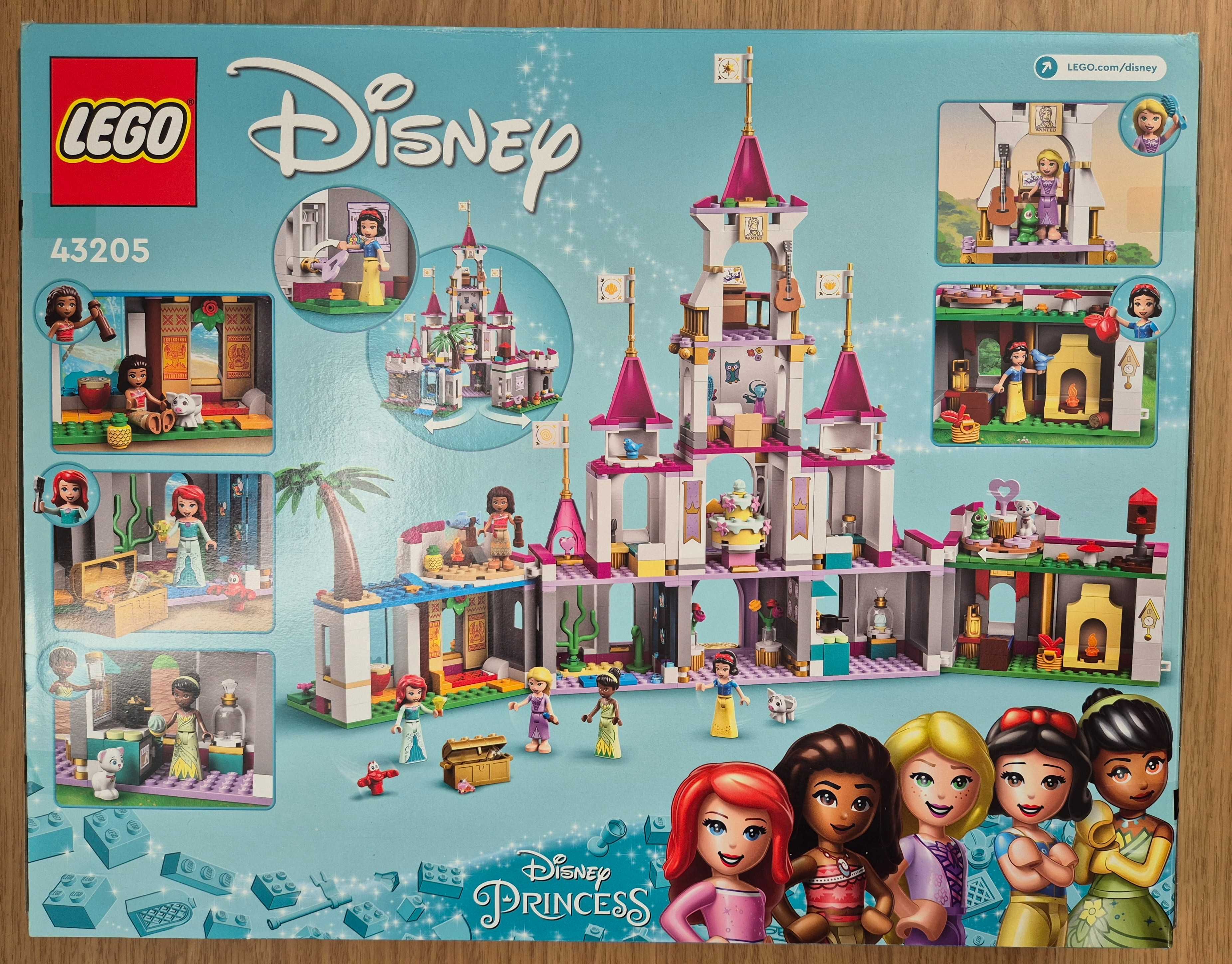 Ново Lego Disney Princess - Замък за безкрайни приключения (43205)
