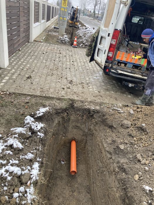 Subtraversari / foraj orizontal apa gaz canal curent 130/200/300mm