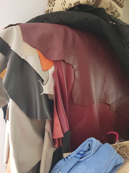 Piele naturala diferite culori