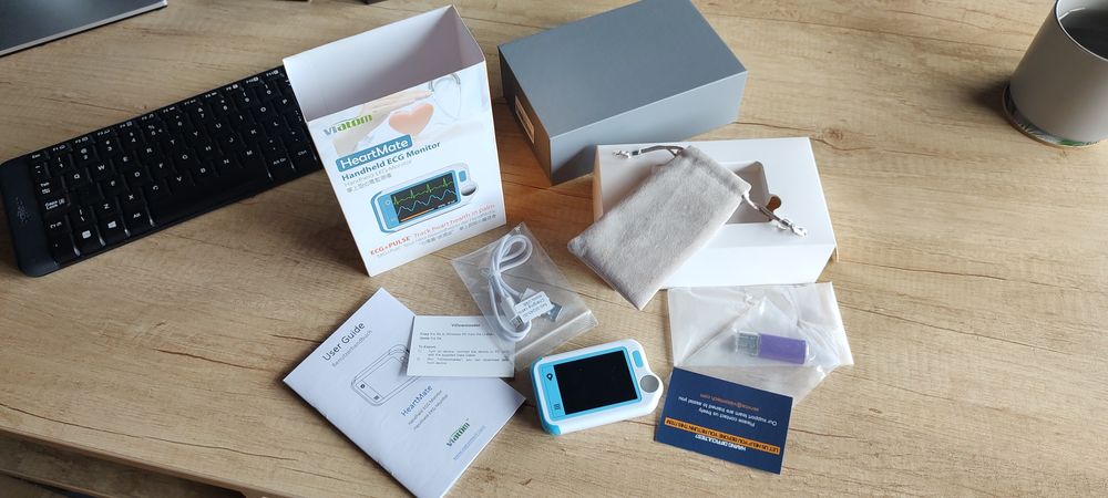 Holter EKG portabil / Monitor EKG - HeartMate - VIATOM, ecran color